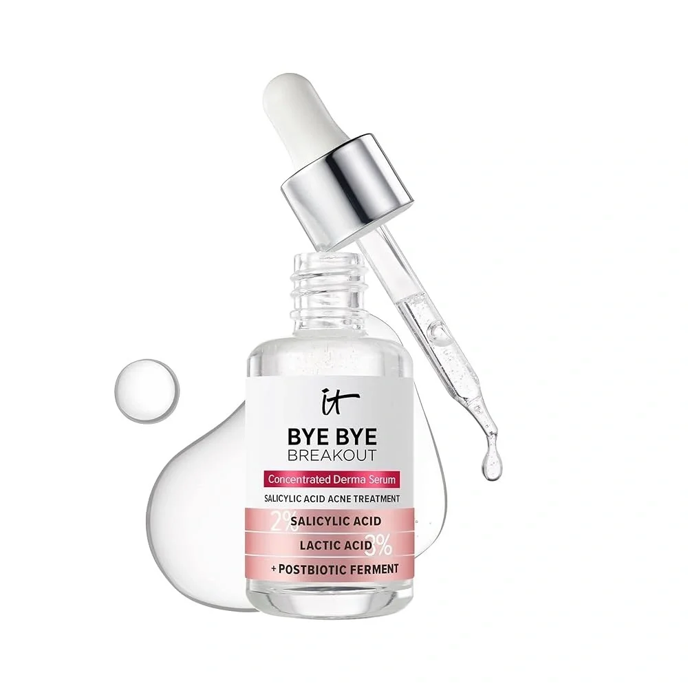it Bye Bye Breakout Serum Salicylic Lactic Acid Acne Treatment NEW IN BOX